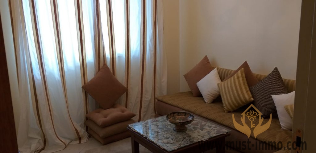 Tanger, location appartement meublé dans un quartier résidentiel