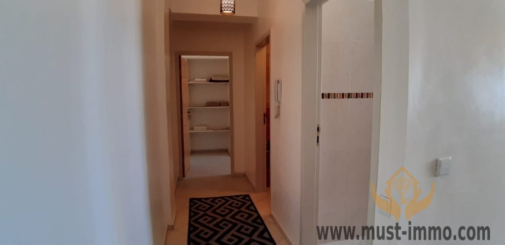 Tanger, route de Rabat : appartement meublé à louer