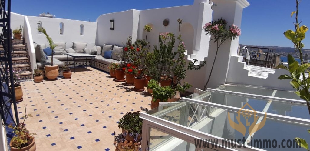 Kasbah de Tanger, magnifique maison d’hôtes à vendre