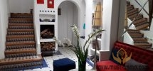 Kasbah de Tanger, magnifique maison d’hôtes vue mer à vendre