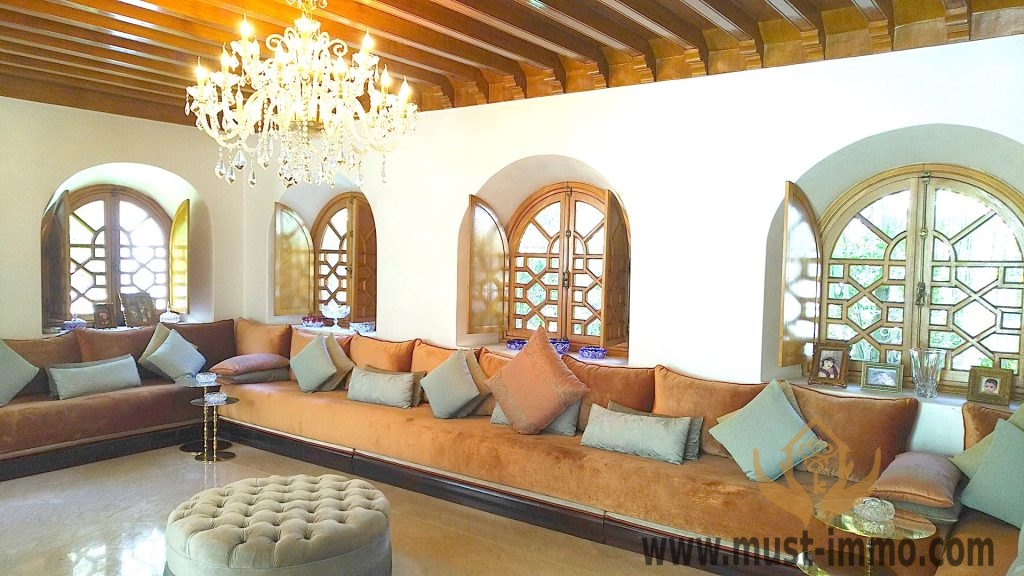 Casablanca, Longchamps : exceptionnelle villa en vente