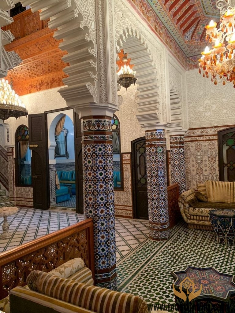Tétouan : Grand Riad avec autorisation maison d’hôtes haut de gamme