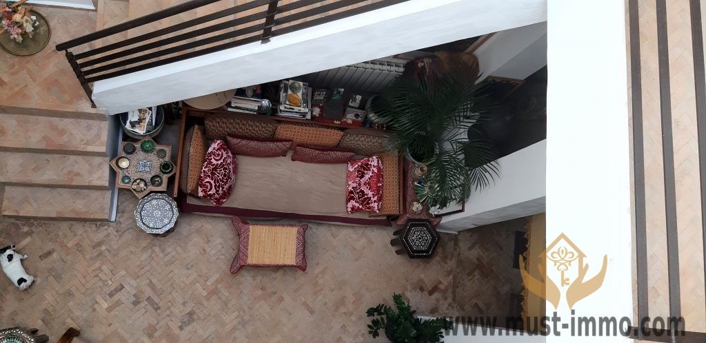 Spacieux Loft avec patio et rooftop vue sur la baie de Tanger