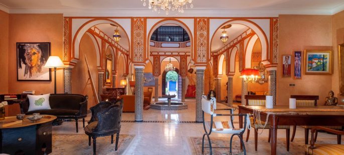 A vendre Grande Villa avec piscine et grand jardin, Targa, Marrakech