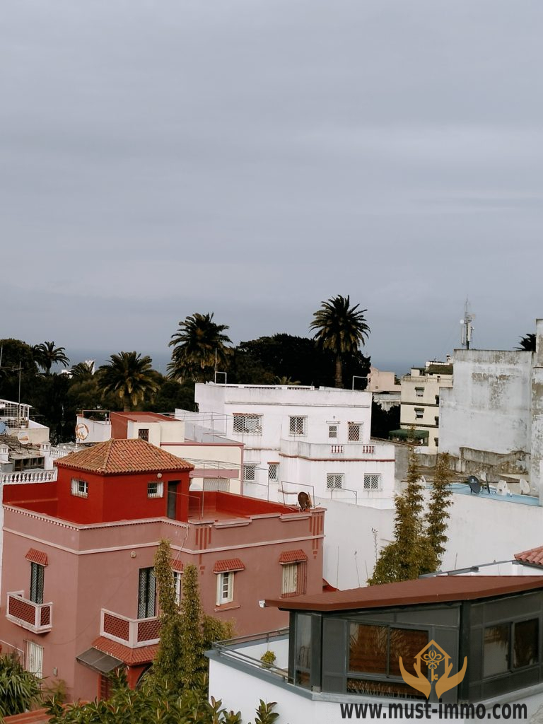 Appartement à Marshan – Vue imprenable sur la Méditerranée