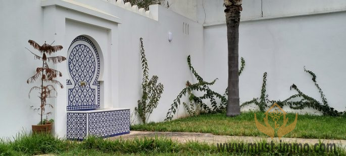Villa avec jardin face à la plage, Malabata Tanger