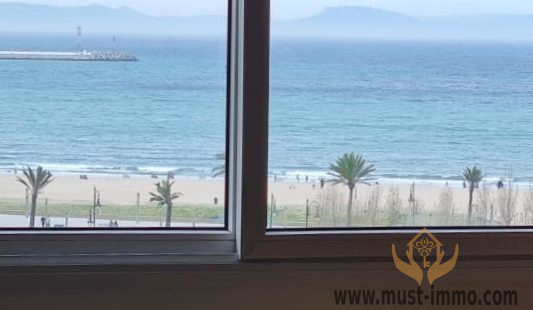 Appartement meublé et lumineux avec vue sur mer, Tanger