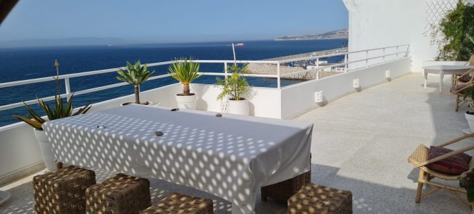 Villa moderne avec vue panoramic sur la mer, Marchan, Tanger