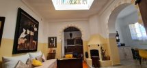 Riad a vendre à Marchan, patio lumineux et terrasse vue mer, Tanger