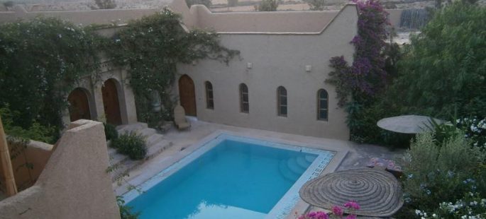 Magnifique propriété titrée à vendre Taroudant, jardin et piscine vue sur le Haut Atlas